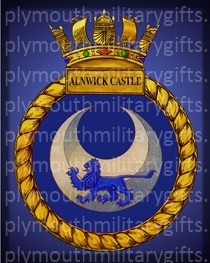 HMS Alnwick Castle Magnet